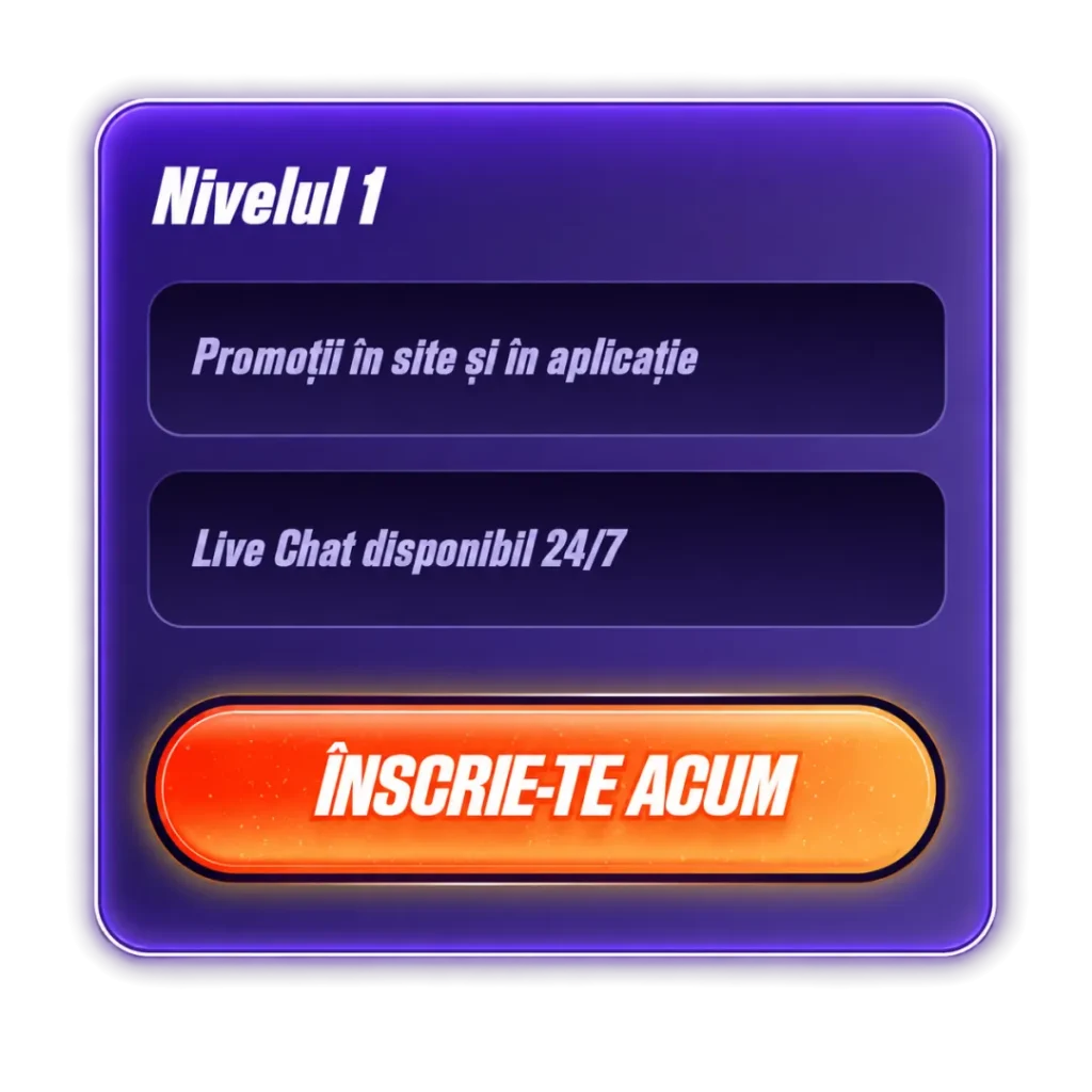 Programul VIP la ZinxNivelul 1